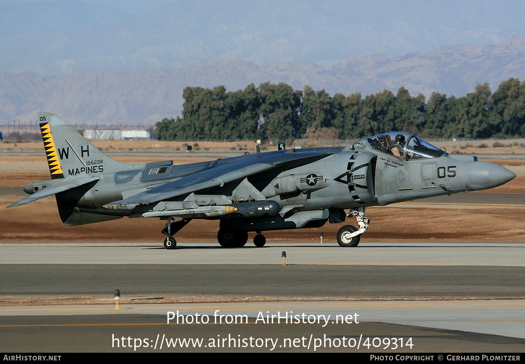 Aircraft Photo of 166288 | Boeing AV-8B(R) Harrier II+ | USA - Marines | AirHistory.net #409314