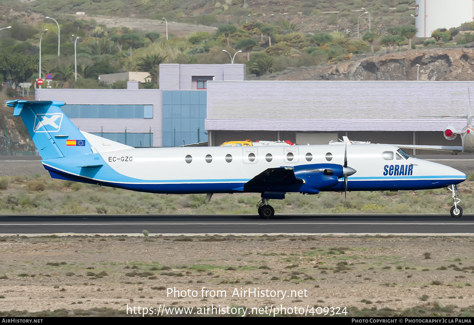 Aircraft Photo of EC-GZG | Beech 1900C-1 | Serair | AirHistory.net #409324