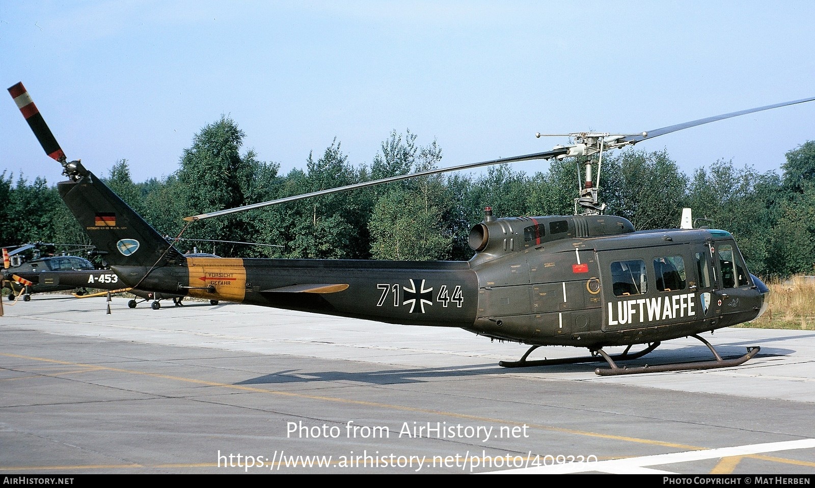 Aircraft Photo of 7144 | Bell UH-1D Iroquois | Germany - Air Force | AirHistory.net #409330