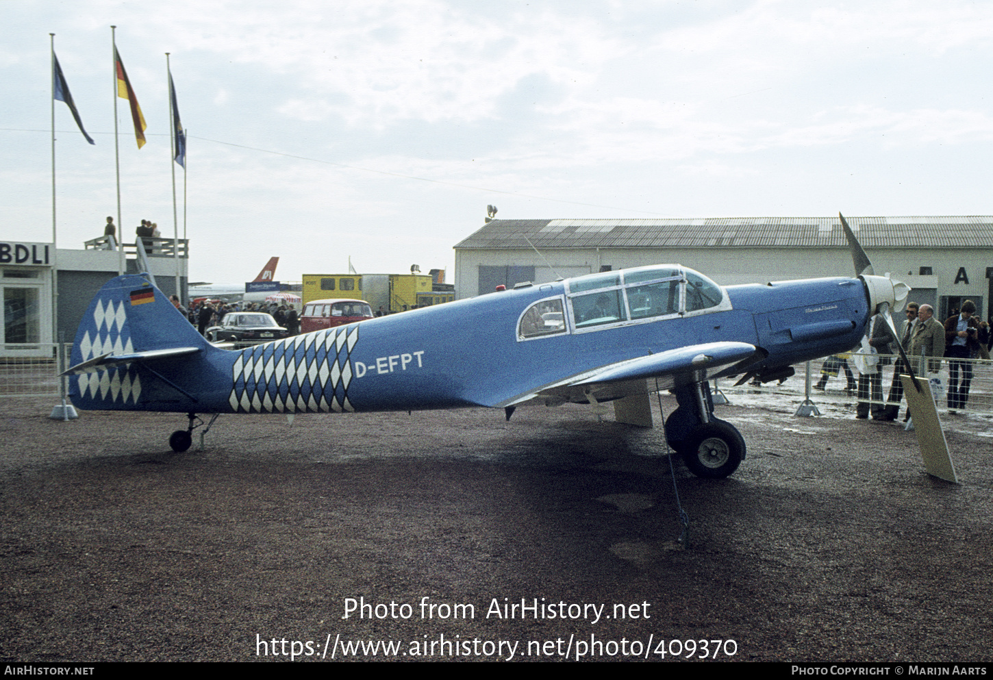 Aircraft Photo of D-EFPT | Messerschmitt Bf-108D-1 Taifun | AirHistory.net #409370