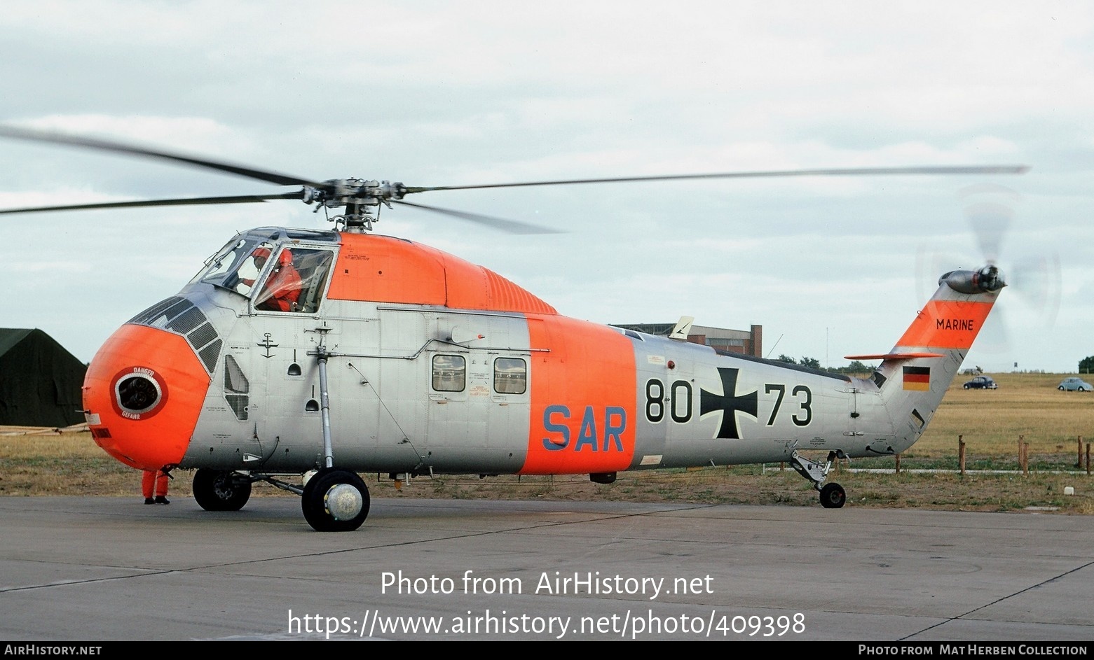 Aircraft Photo of 8073 | Sikorsky H-34G.III | Germany - Navy | AirHistory.net #409398