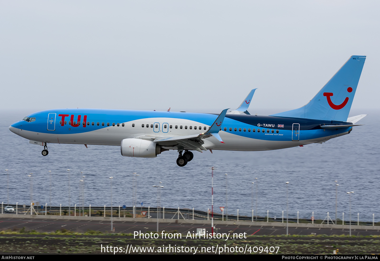 Aircraft Photo of G-TAWU | Boeing 737-8K5 | TUI | AirHistory.net #409407