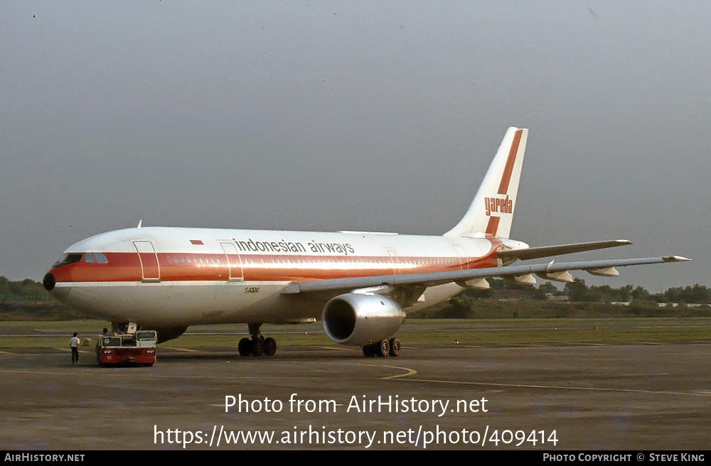 Aircraft Photo of PK-GAE | Airbus A300B4-220 | Garuda Indonesian Airways | AirHistory.net #409414