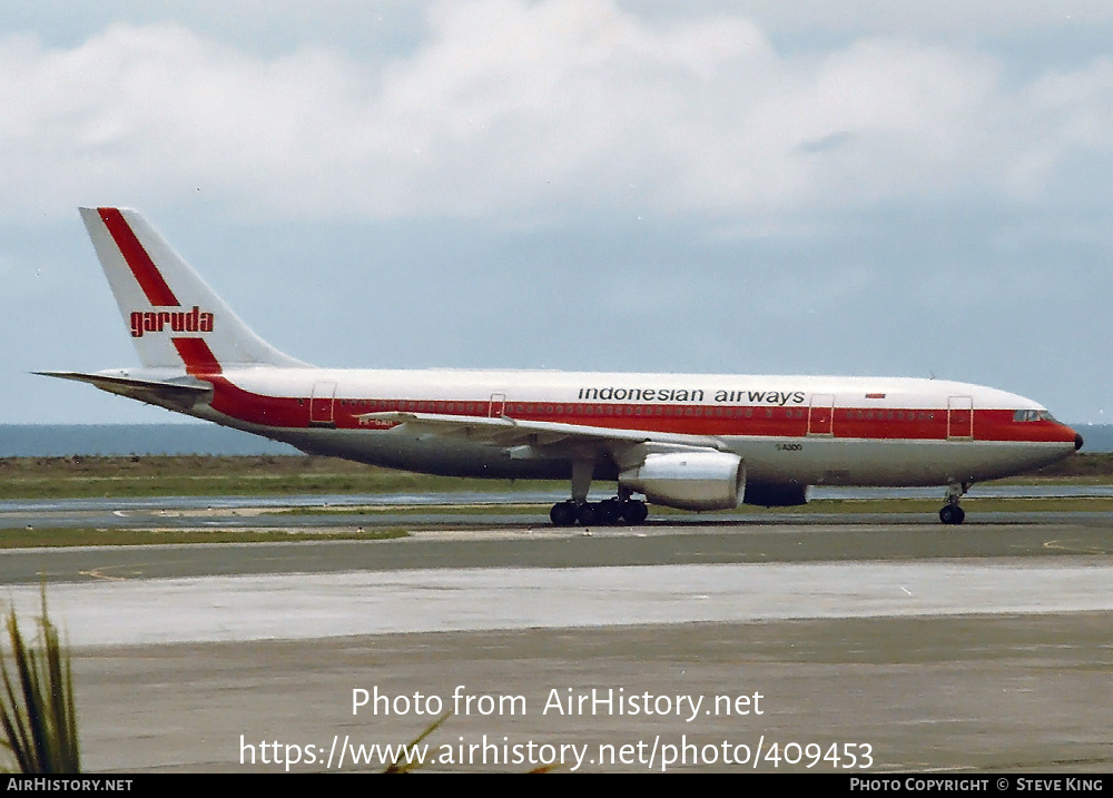 Aircraft Photo of PK-GAH | Airbus A300B4-220FF | Garuda Indonesian Airways | AirHistory.net #409453