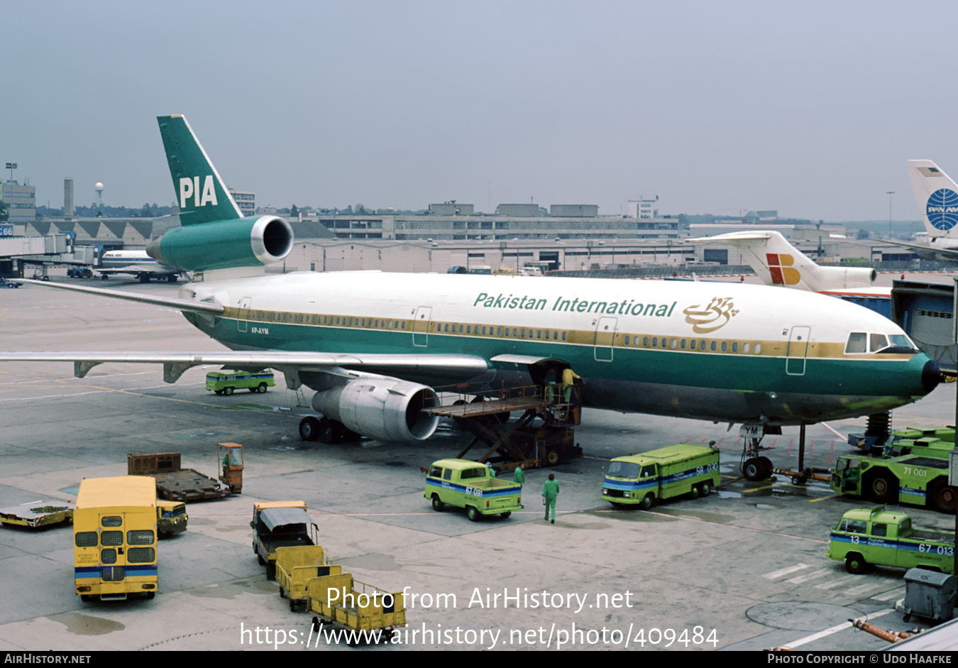 Aircraft Photo of AP-AYM | McDonnell Douglas DC-10-30 | Pakistan International Airlines - PIA | AirHistory.net #409484