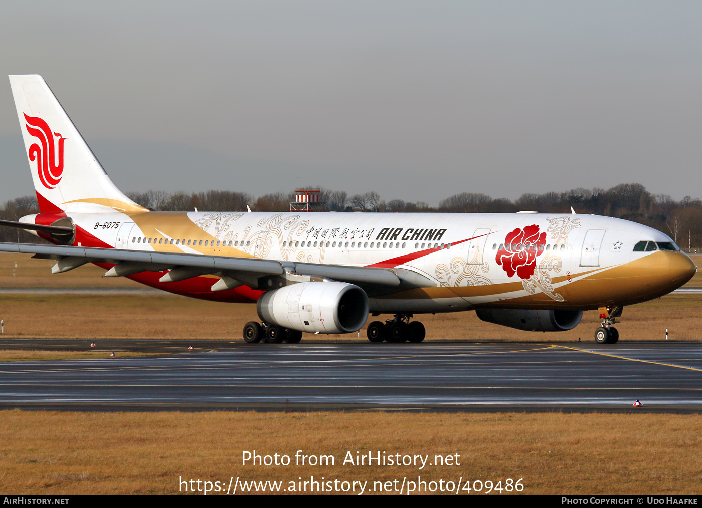 Aircraft Photo of B-6075 | Airbus A330-243 | Air China | AirHistory.net #409486