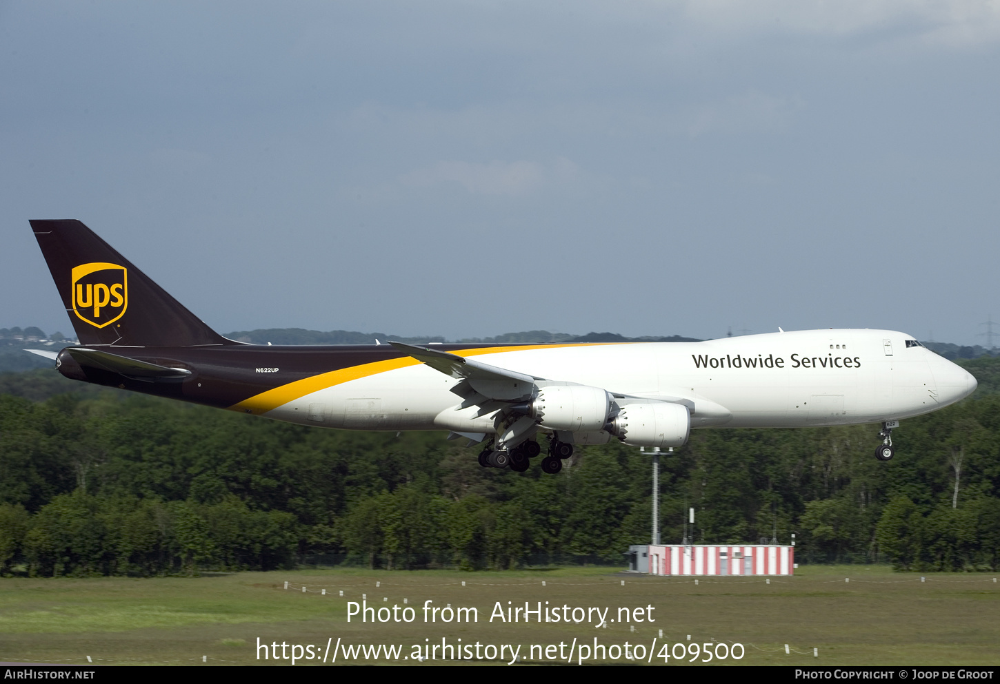 Aircraft Photo of N622UP | Boeing 747-8F | United Parcel Service - UPS | AirHistory.net #409500