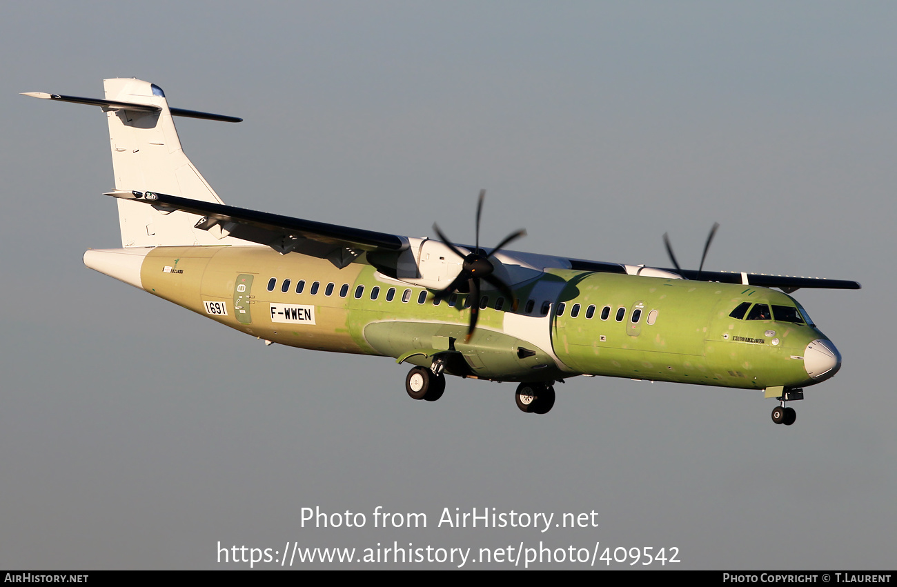 Aircraft Photo of F-WWEN | ATR ATR-72-600 (ATR-72-212A) | AirHistory.net #409542