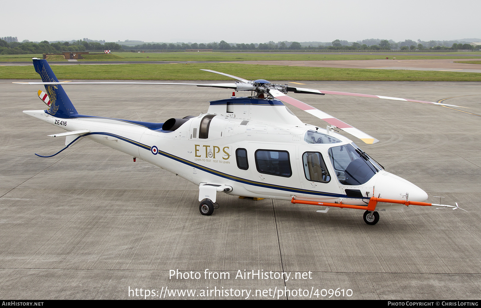 Aircraft Photo of ZE416 | Agusta A-109E Power Elite | UK - Air Force | AirHistory.net #409610