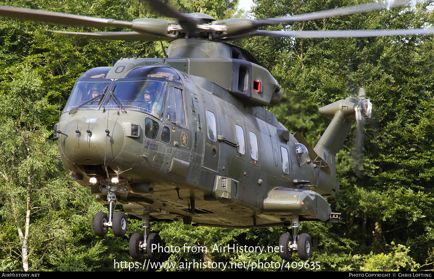 Aircraft Photo of ZJ130 | EHI EH101-411 Merlin HC3i | UK - Air Force | AirHistory.net #409635