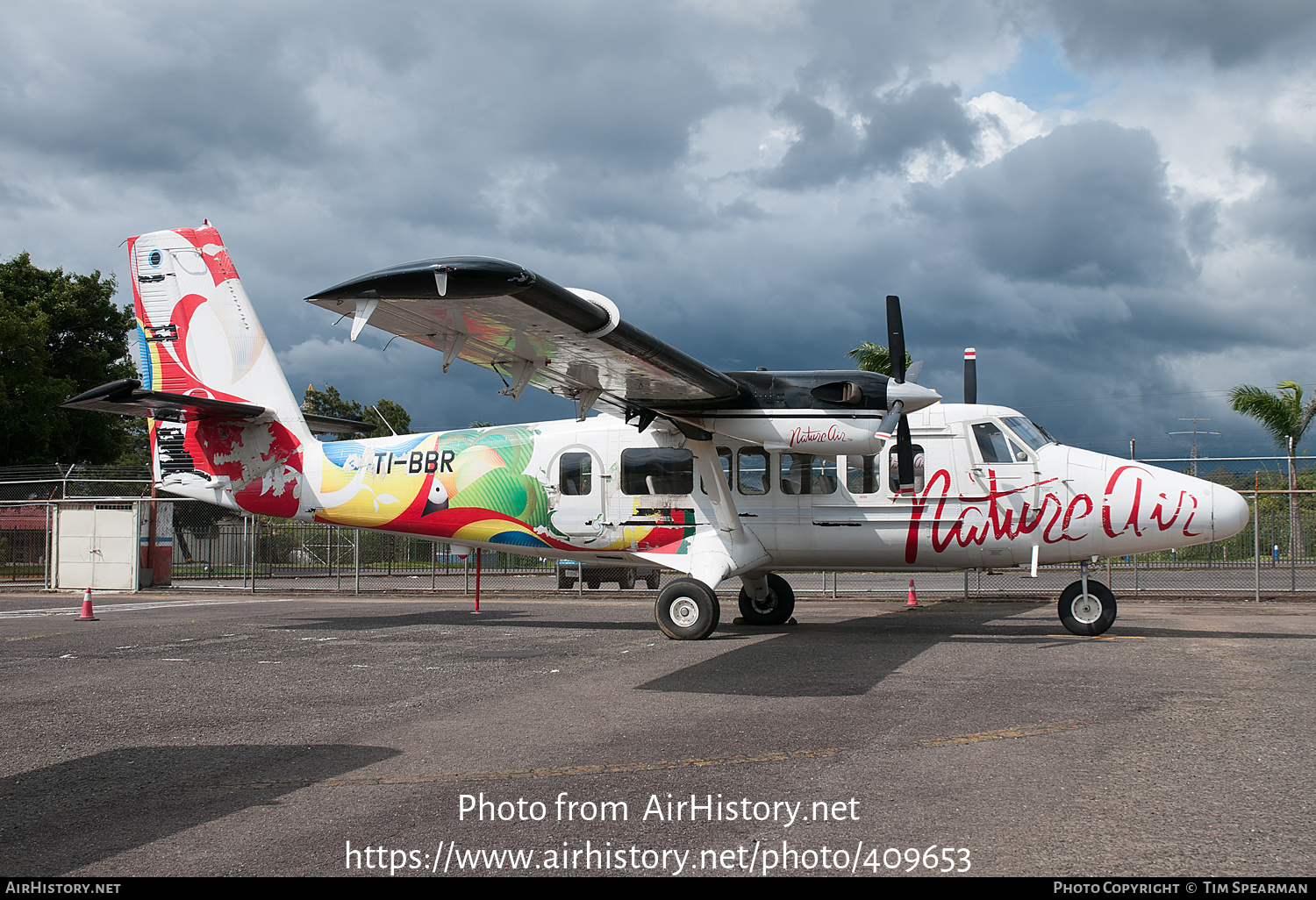 Aircraft Photo of TI-BBR | De Havilland Canada DHC-6-300 VistaLiner | Nature Air | AirHistory.net #409653