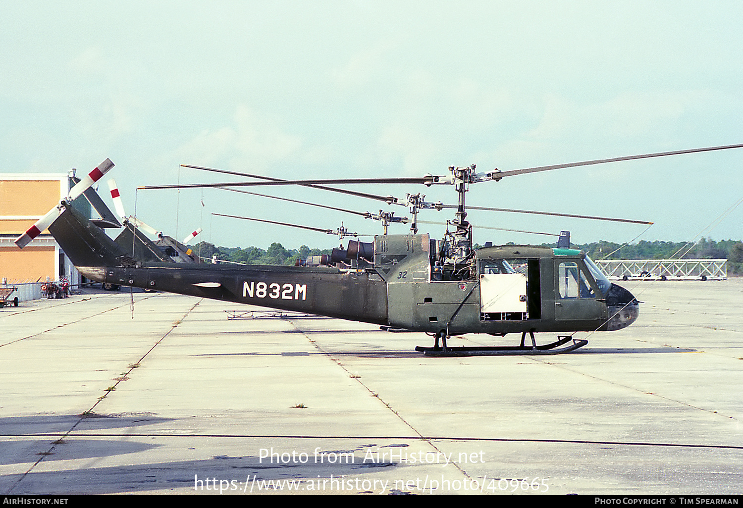 Aircraft Photo of N832M | Bell UH-1B Iroquois | AirHistory.net #409665