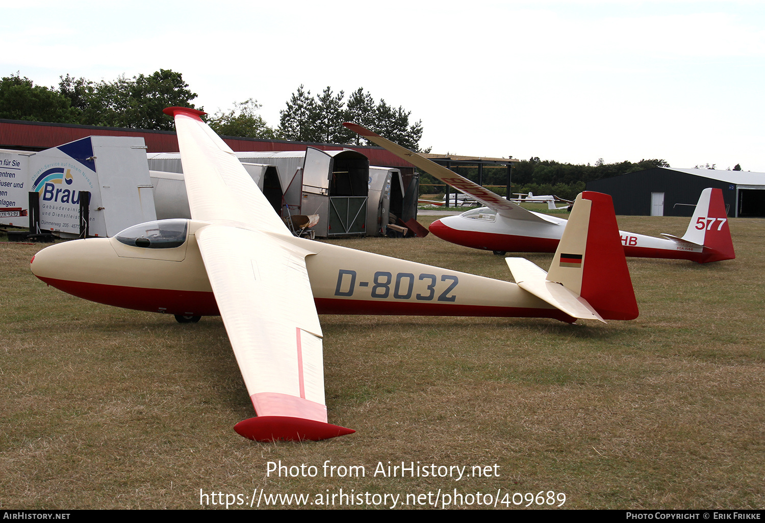 Aircraft Photo of D-8032 | Schleicher Ka-6CR Rhonsegler | AirHistory.net #409689