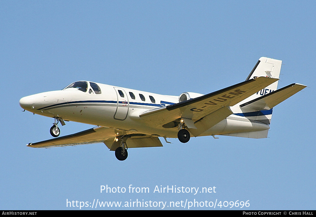 Aircraft Photo of G-VUEM | Cessna 501 Citation I/SP | AirHistory.net #409696