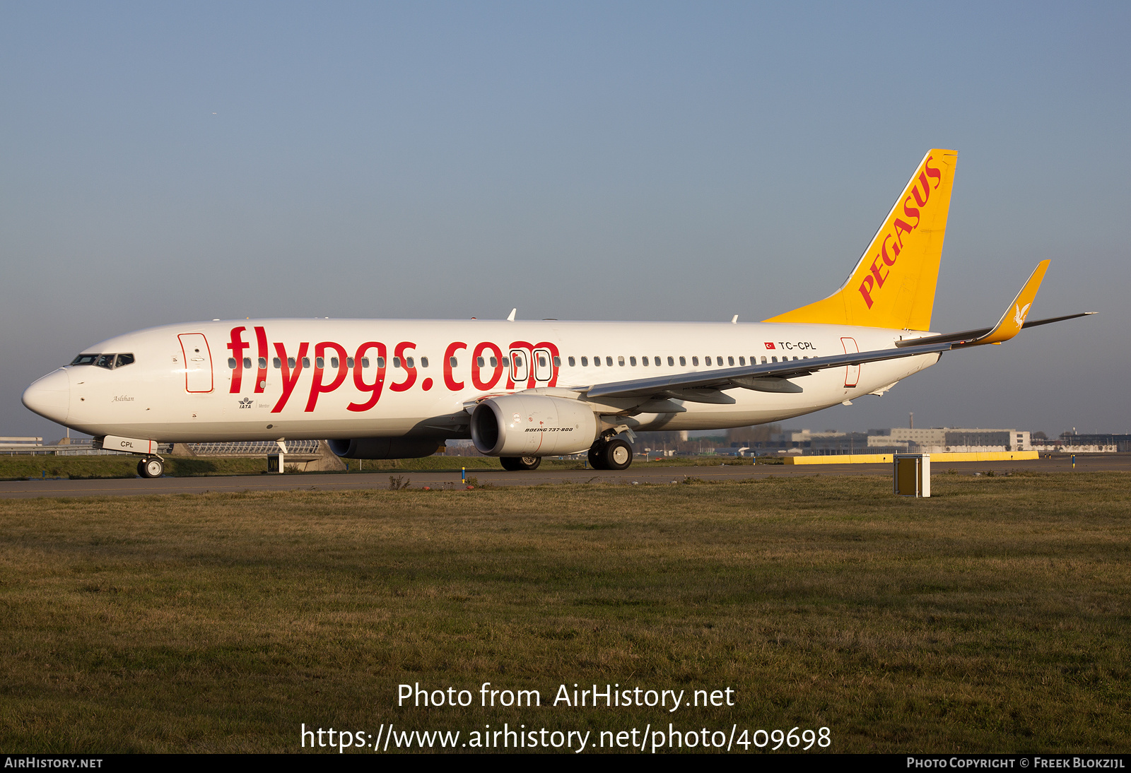 Aircraft Photo of TC-CPL | Boeing 737-82R | Pegasus Airlines | AirHistory.net #409698