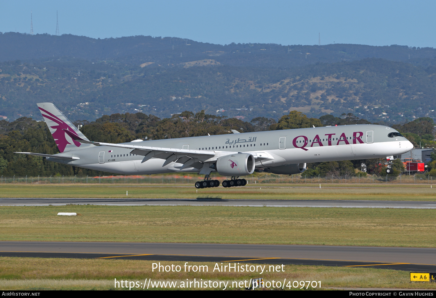 Aircraft Photo of A7-ANM | Airbus A350-1041 | Qatar Airways | AirHistory.net #409701