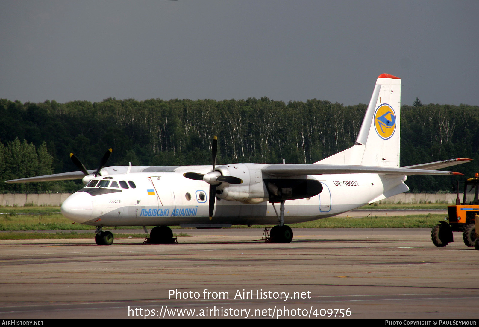 Aircraft Photo of UR-46301 | Antonov An-24B | Lviv Airlines | AirHistory.net #409756