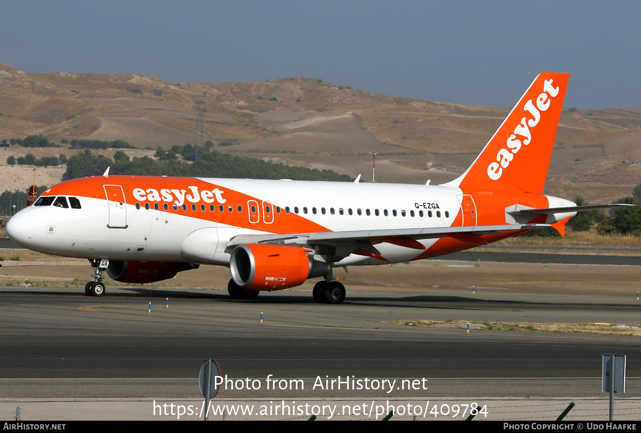 Aircraft Photo of G-EZGA | Airbus A319-111 | EasyJet | AirHistory.net #409784