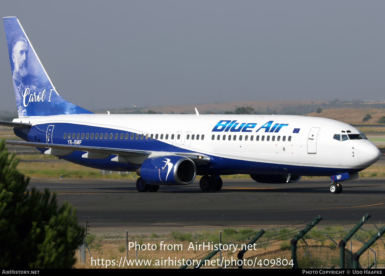 Aircraft Photo of YR-BMP | Boeing 737-883 | Blue Air | AirHistory.net #409804