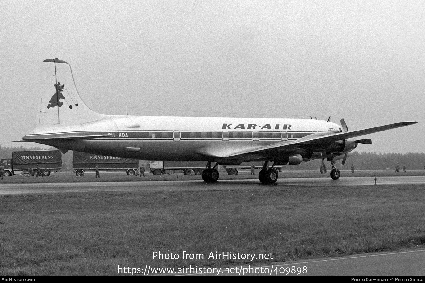 Aircraft Photo of OH-KDA | Douglas DC-6B(ST) | Kar-Air | AirHistory.net #409898