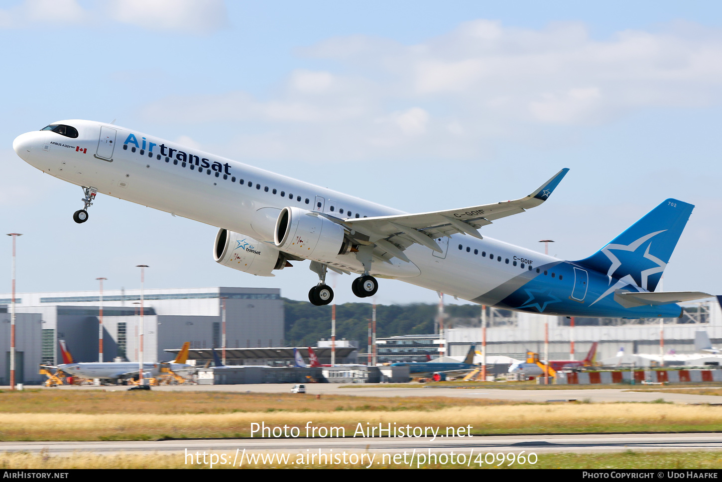 Aircraft Photo of C-GOIF | Airbus A321-271NX | Air Transat | AirHistory.net #409960