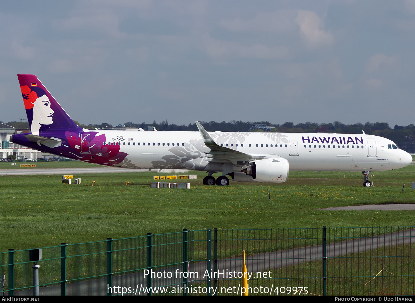 Aircraft Photo of N205HA / D-AVZA | Airbus A321-271N | Hawaiian Airlines | AirHistory.net #409975