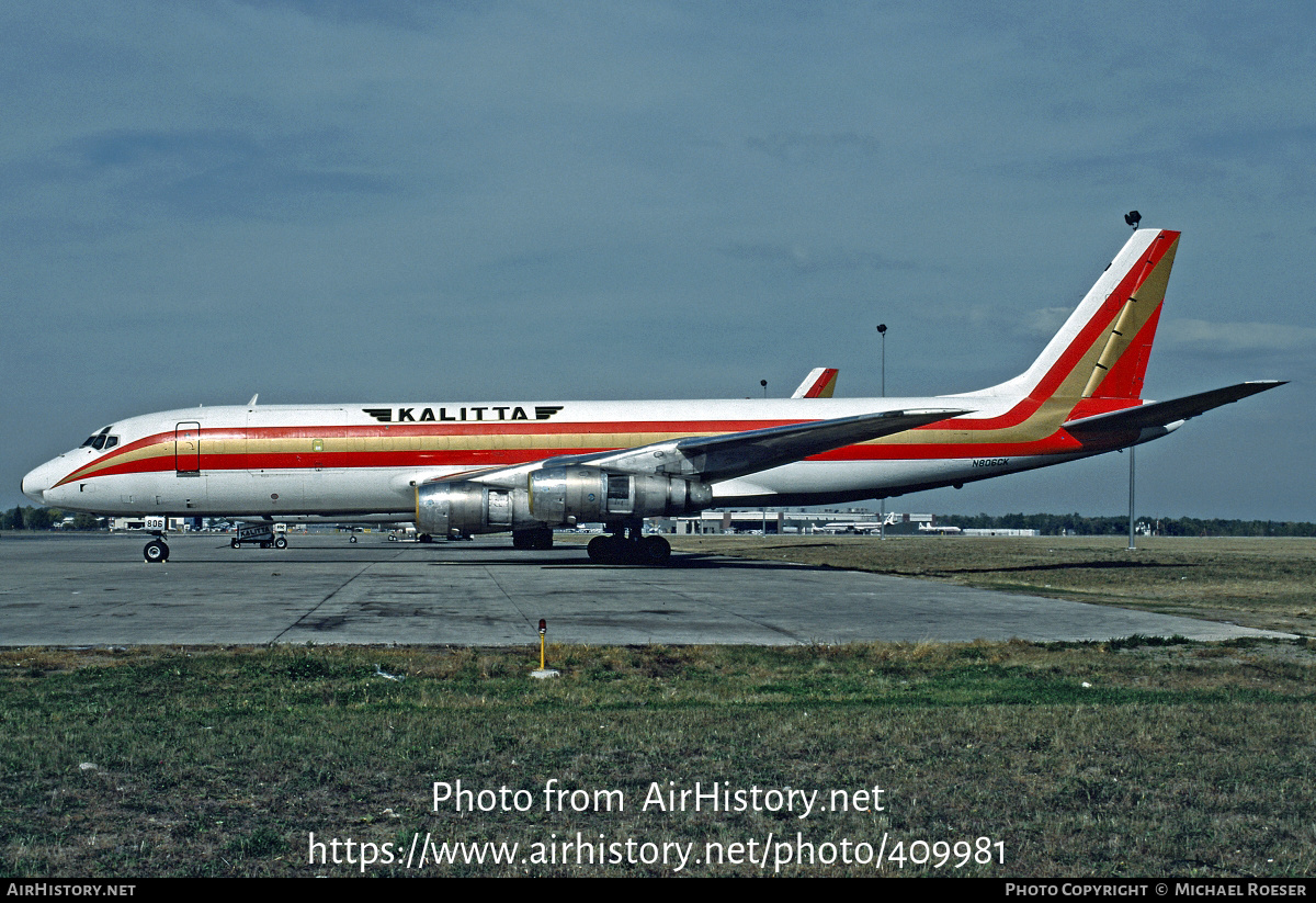 Aircraft Photo of N806CK | McDonnell Douglas DC-8-54(F) | Kalitta Air | AirHistory.net #409981