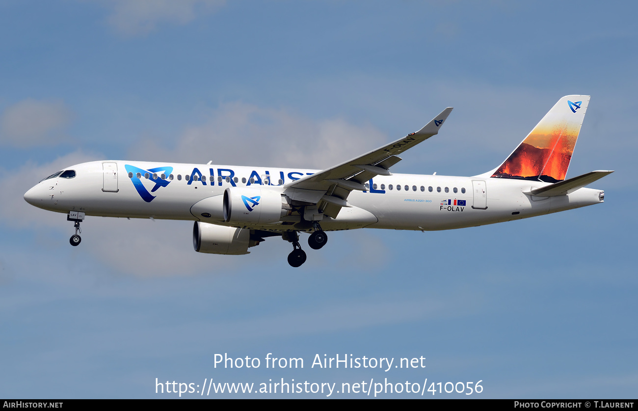 Aircraft Photo of F-OLAV | Airbus A220-371 (BD-500-1A11) | Air Austral | AirHistory.net #410056