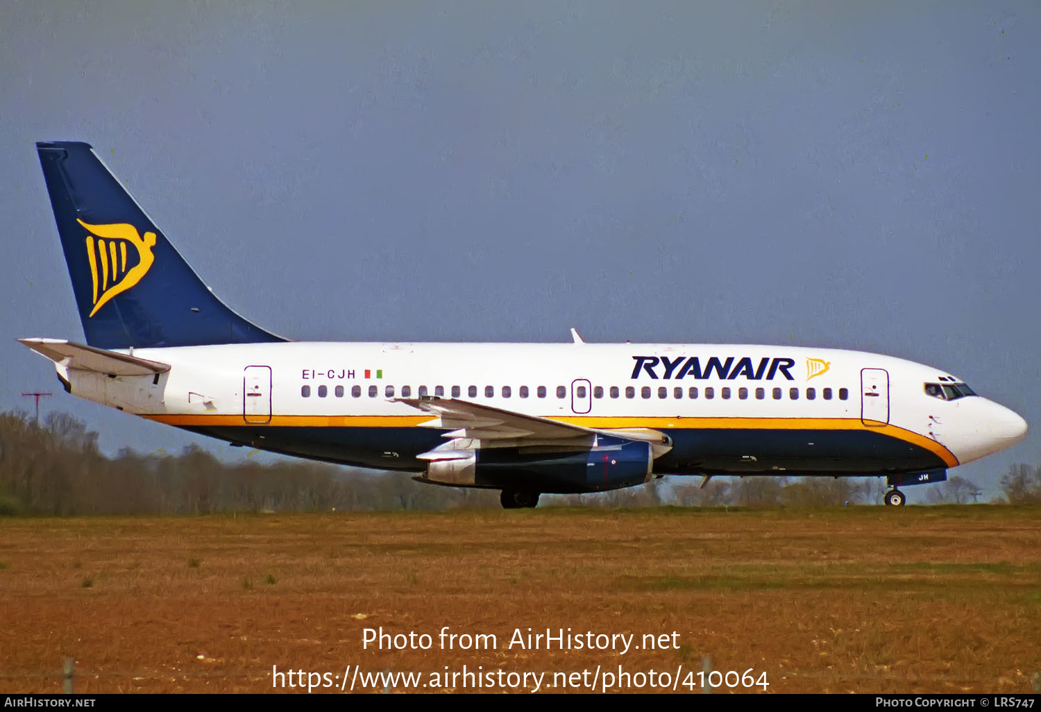 Aircraft Photo of EI-CJH | Boeing 737-204/Adv | Ryanair | AirHistory.net #410064