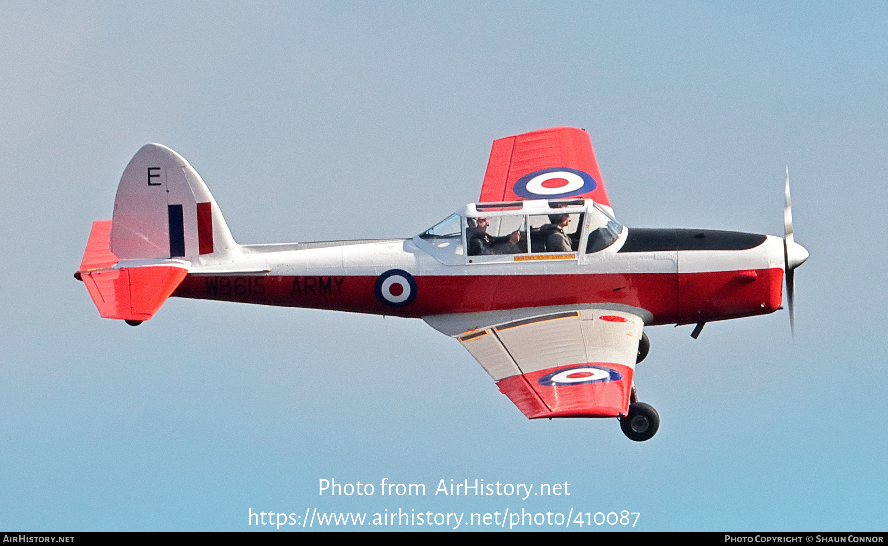 Aircraft Photo of G-BXIA / WB615 | De Havilland DHC-1 Chipmunk 22 | UK - Army | AirHistory.net #410087