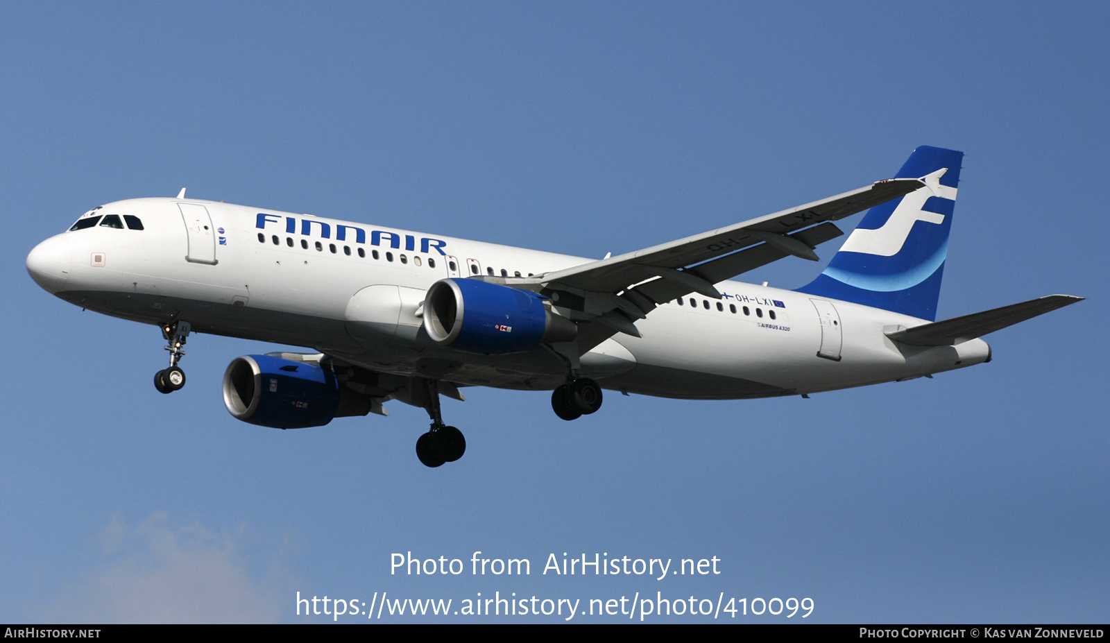 Aircraft Photo of OH-LXI | Airbus A320-214 | Finnair | AirHistory.net #410099