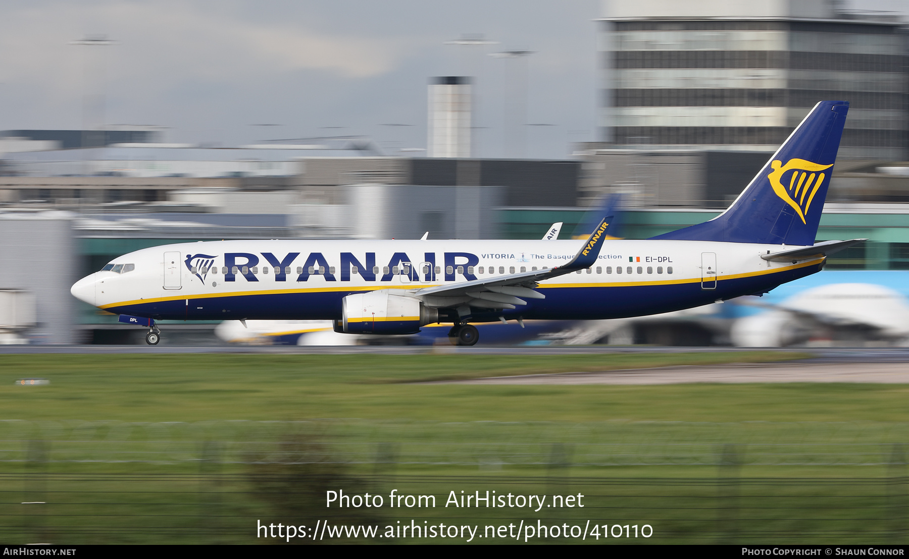 Aircraft Photo of EI-DPL | Boeing 737-8AS | Ryanair | AirHistory.net #410110