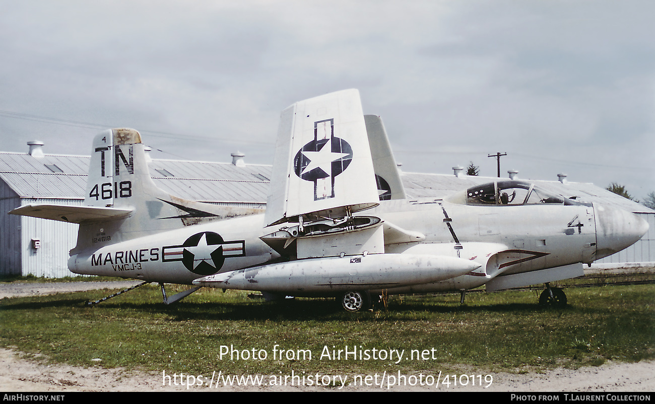 Aircraft Photo of 124618 | Douglas EF-10B Skyknight | USA - Marines ...