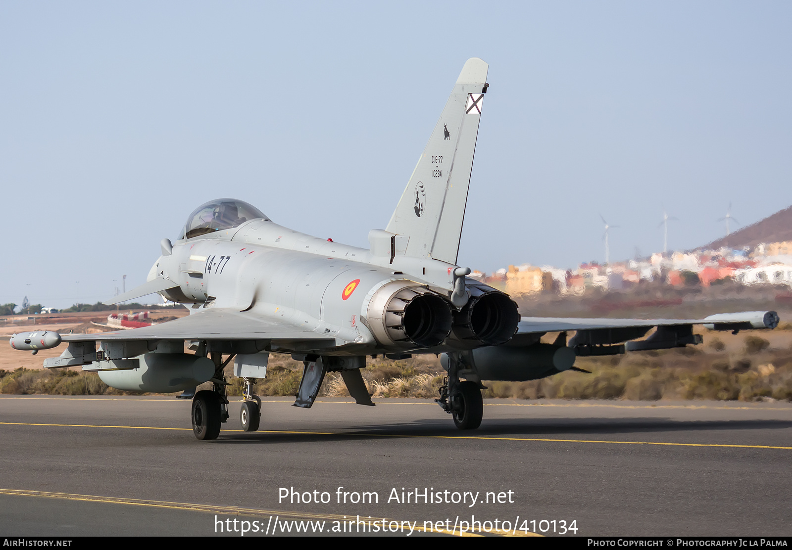 Aircraft Photo of C.16-77 | Eurofighter EF-2000 Typhoon T3 | Spain - Air Force | AirHistory.net #410134