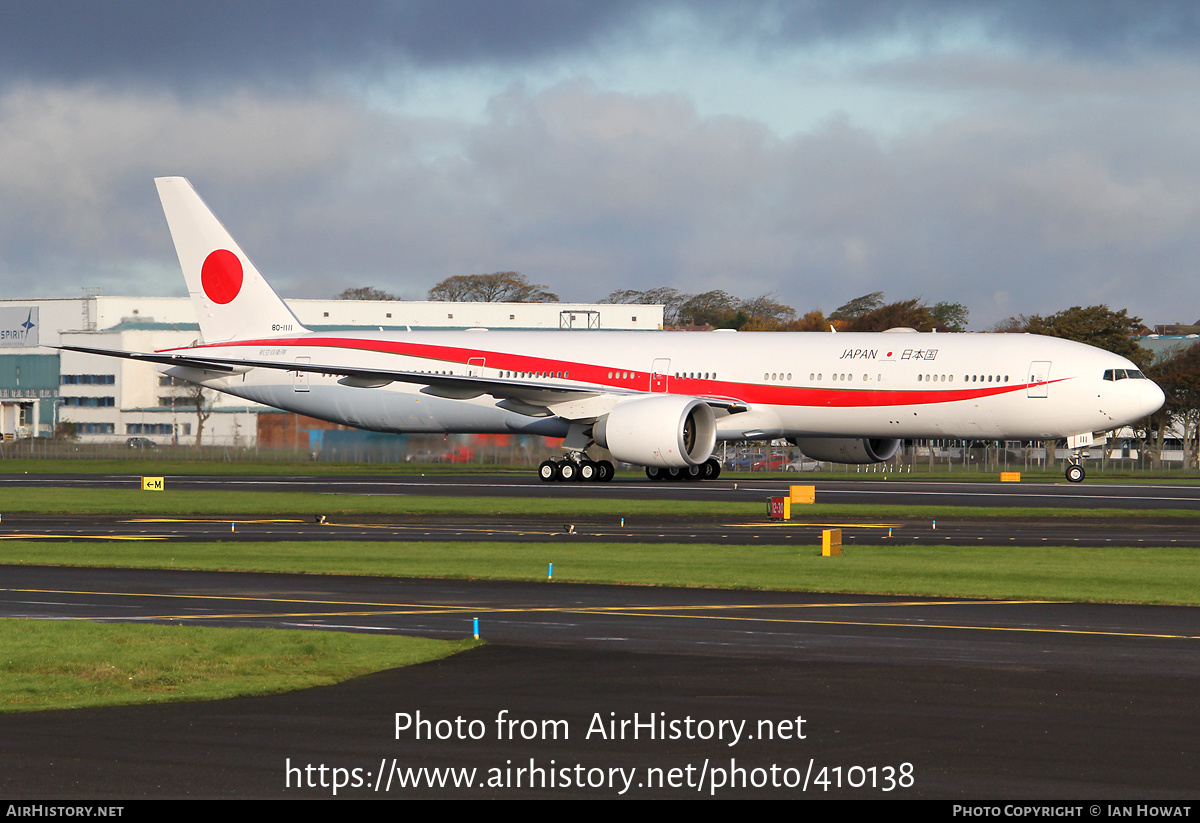 Aircraft Photo of 80-1111 | Boeing 777-300/ER | Japan - Air Force | AirHistory.net #410138