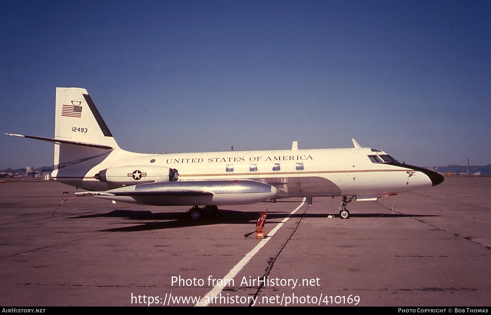 Aircraft Photo of 61-2493 / 12493 | Lockheed VC-140B JetStar | USA - Air Force | AirHistory.net #410169