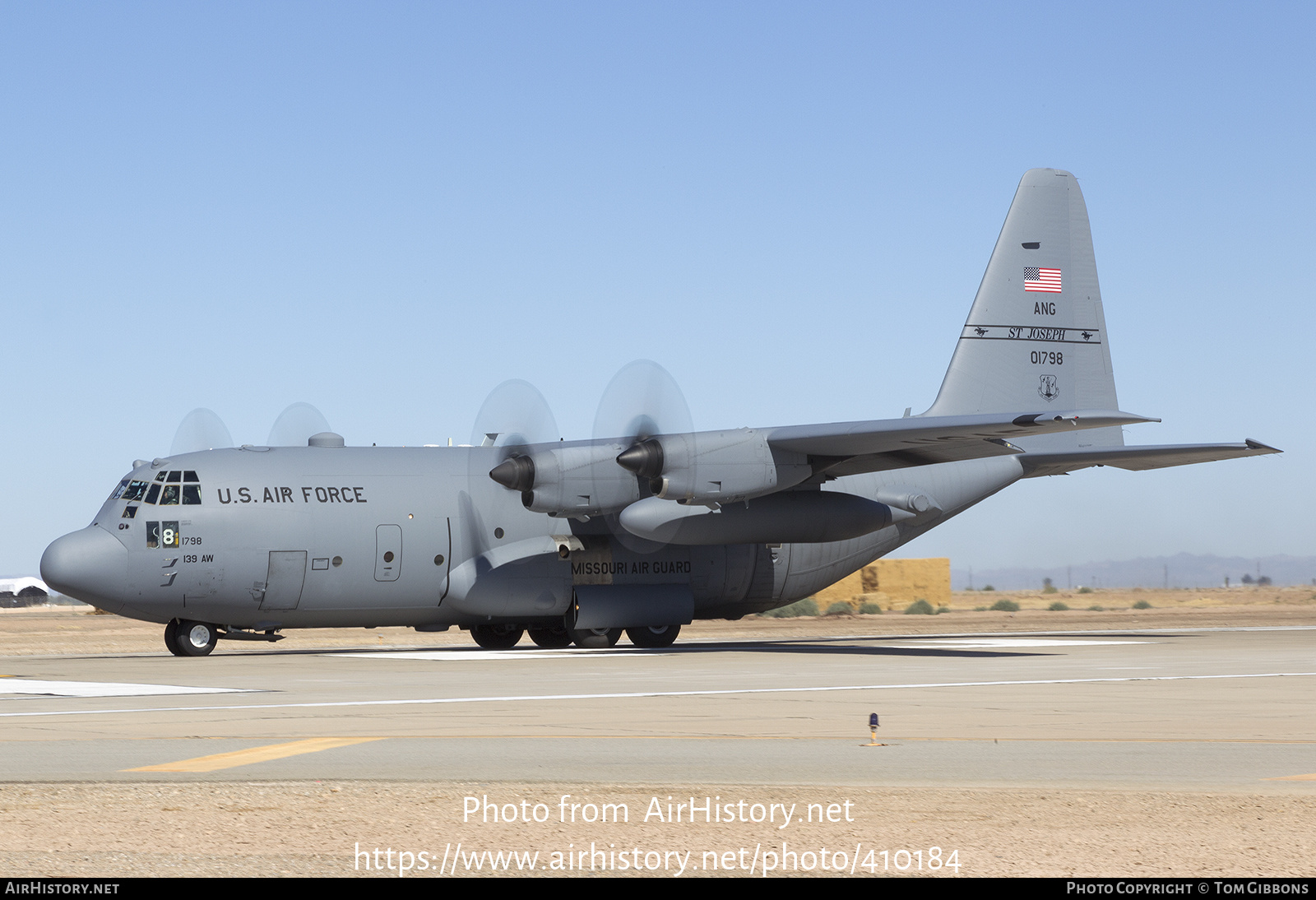 Aircraft Photo of 90-1798 / 01798 | Lockheed C-130H Hercules | USA - Air Force | AirHistory.net #410184