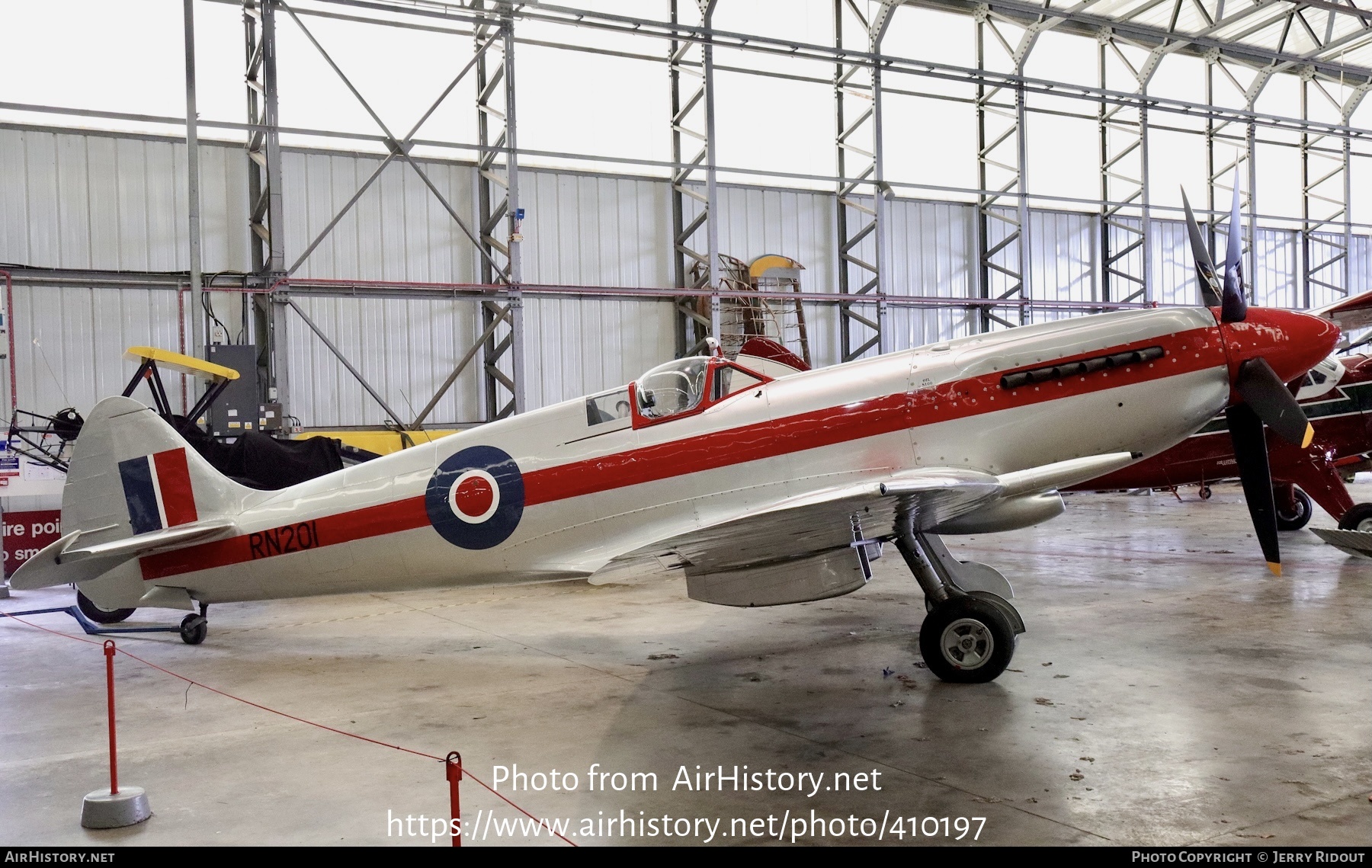 Aircraft Photo of G-BKSP / RN201 | Supermarine 379 Spitfire FR14E | UK - Air Force | AirHistory.net #410197