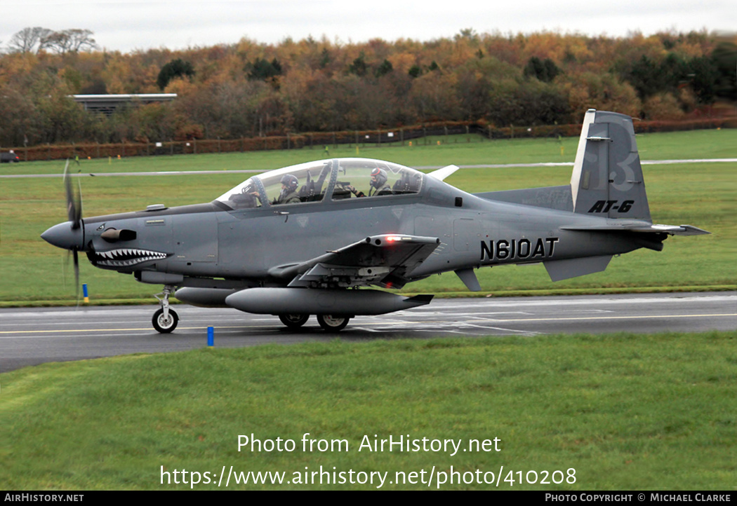 Aircraft Photo of N610AT | Hawker Beechcraft 3000/AT-6B Wolverine | AirHistory.net #410208