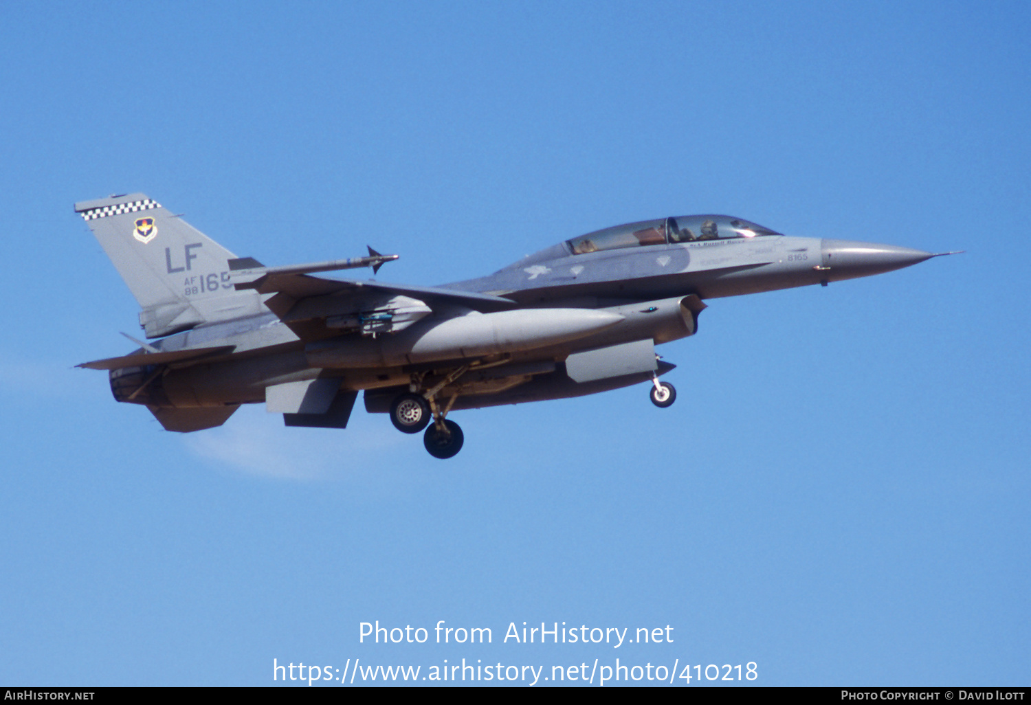 Aircraft Photo of 88-0165 / AF88-169 | General Dynamics F-16DM Fighting Falcon | USA - Air Force | AirHistory.net #410218