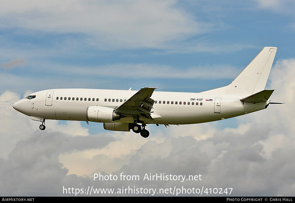 Aircraft Photo of OM-ASF | Boeing 737-306 | AirHistory.net #410247