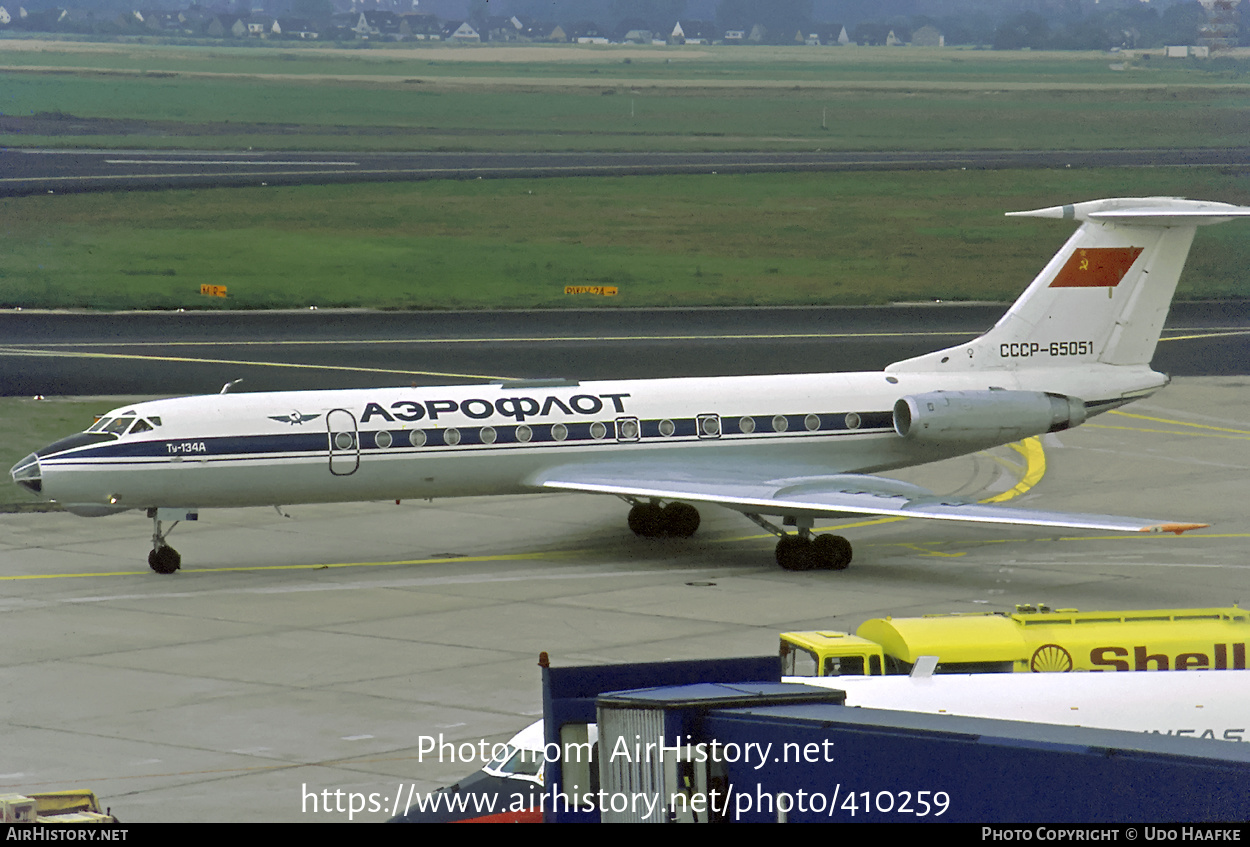 Aircraft Photo of CCCP-65051 | Tupolev Tu-134A | Aeroflot | AirHistory.net #410259