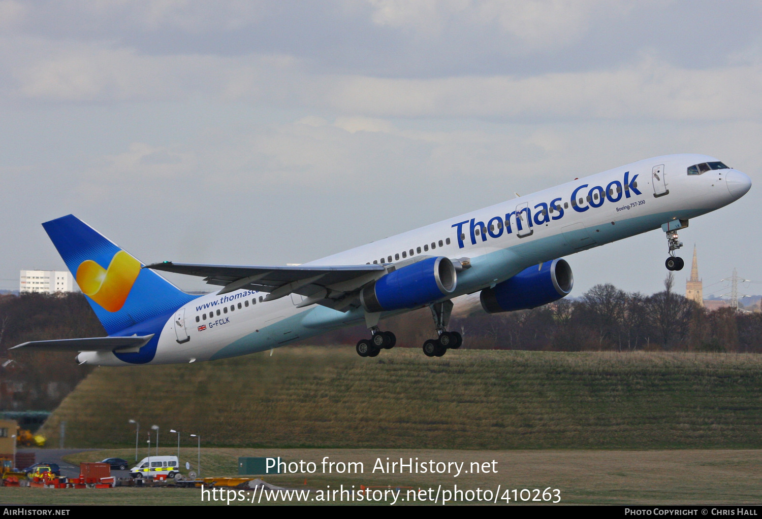 Aircraft Photo of G-FCLK | Boeing 757-2Y0 | Thomas Cook Airlines | AirHistory.net #410263