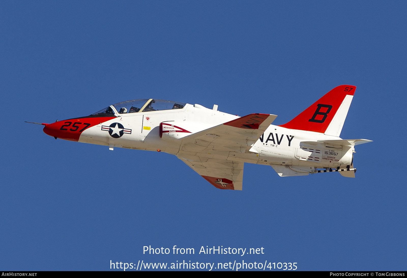 Aircraft Photo of 163657 | Boeing T-45C Goshawk | USA - Navy | AirHistory.net #410335