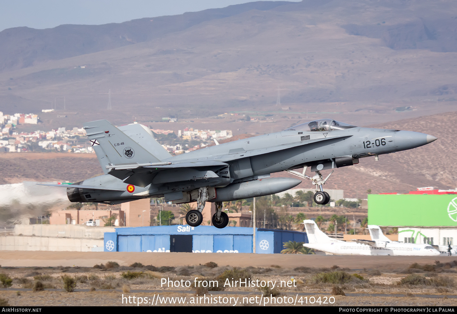 Aircraft Photo of C.15-48 | McDonnell Douglas EF-18M Hornet | Spain - Air Force | AirHistory.net #410420