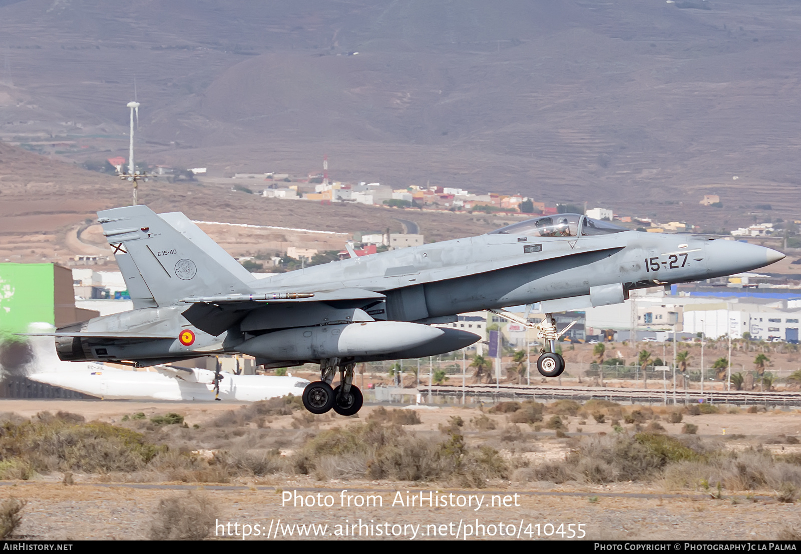 Aircraft Photo of C.15-40 | McDonnell Douglas EF-18M Hornet | Spain - Air Force | AirHistory.net #410455