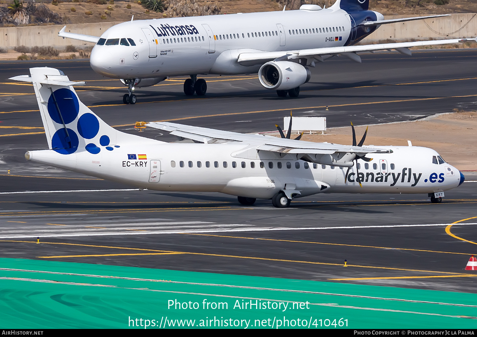 Aircraft Photo of EC-KRY | ATR ATR-72-500 (ATR-72-212A) | Canaryfly | AirHistory.net #410461