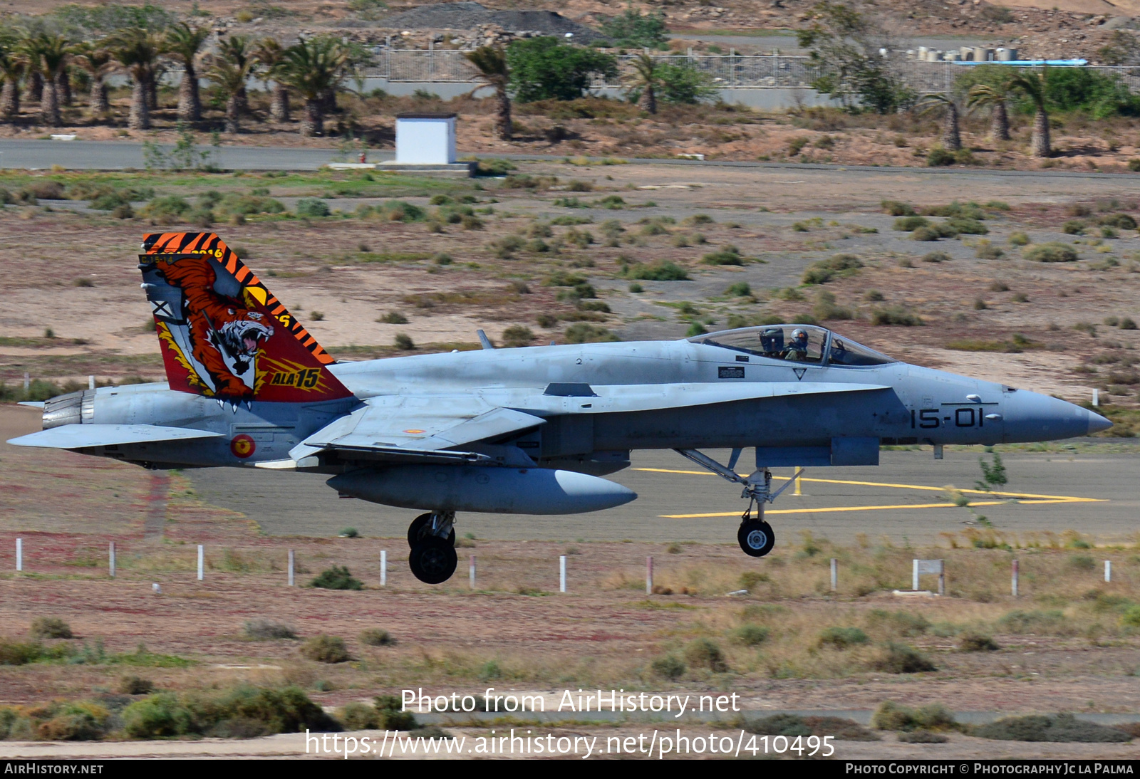 Aircraft Photo of C.15-14 | McDonnell Douglas EF-18M Hornet | Spain - Air Force | AirHistory.net #410495