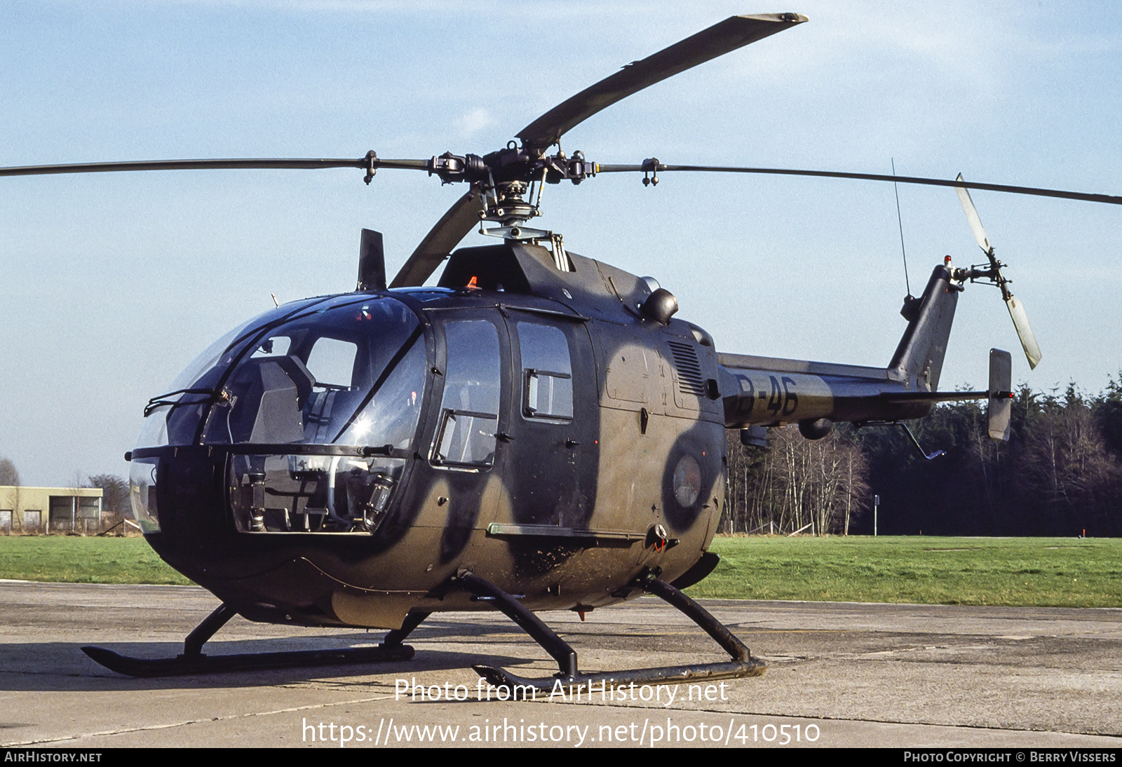 Aircraft Photo of B-46 | MBB BO-105CB | Netherlands - Air Force | AirHistory.net #410510