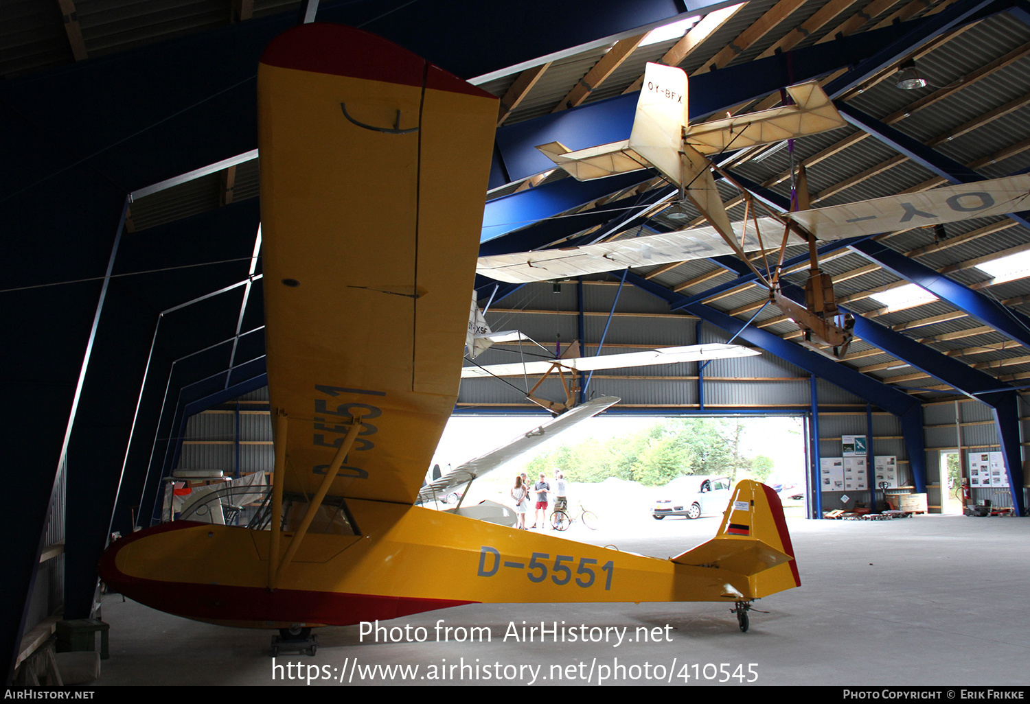 Aircraft Photo of D-5551 | Scheibe Specht | AirHistory.net #410545